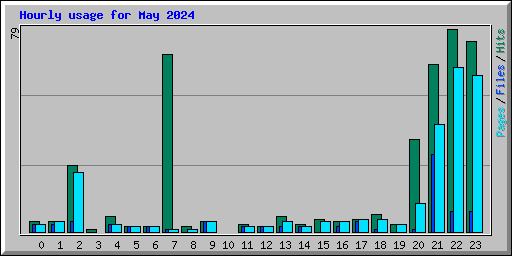 Hourly usage for May 2024